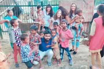 BRINGING SMILE ACROSS…