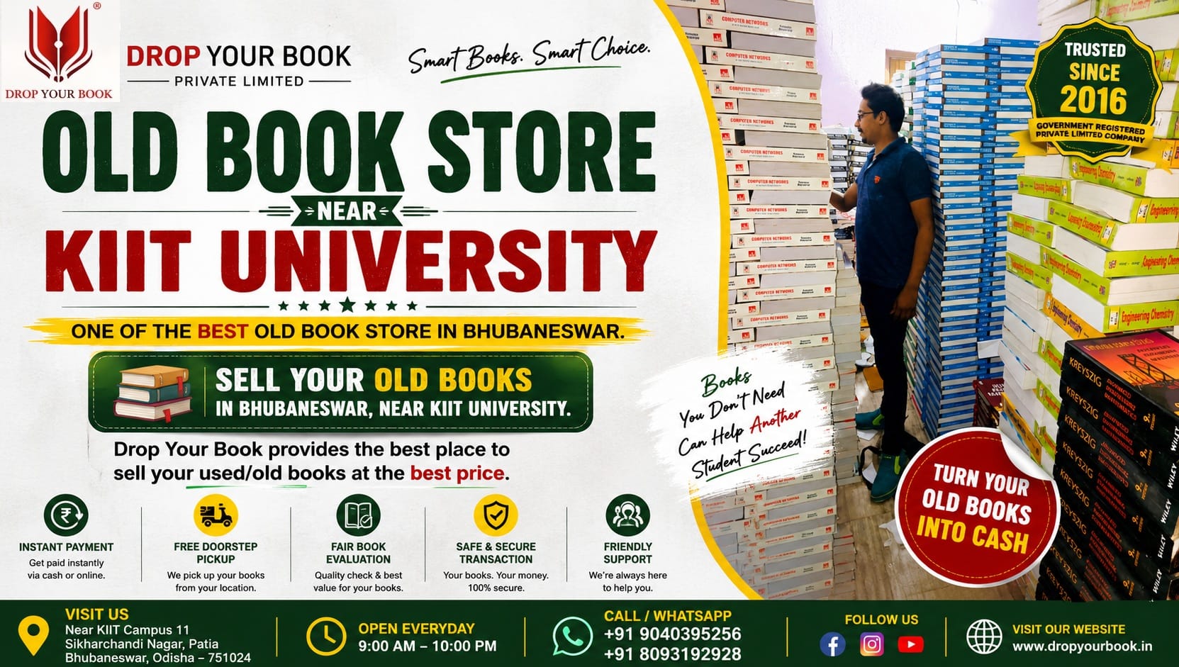 Old Book Store Near KIIT University