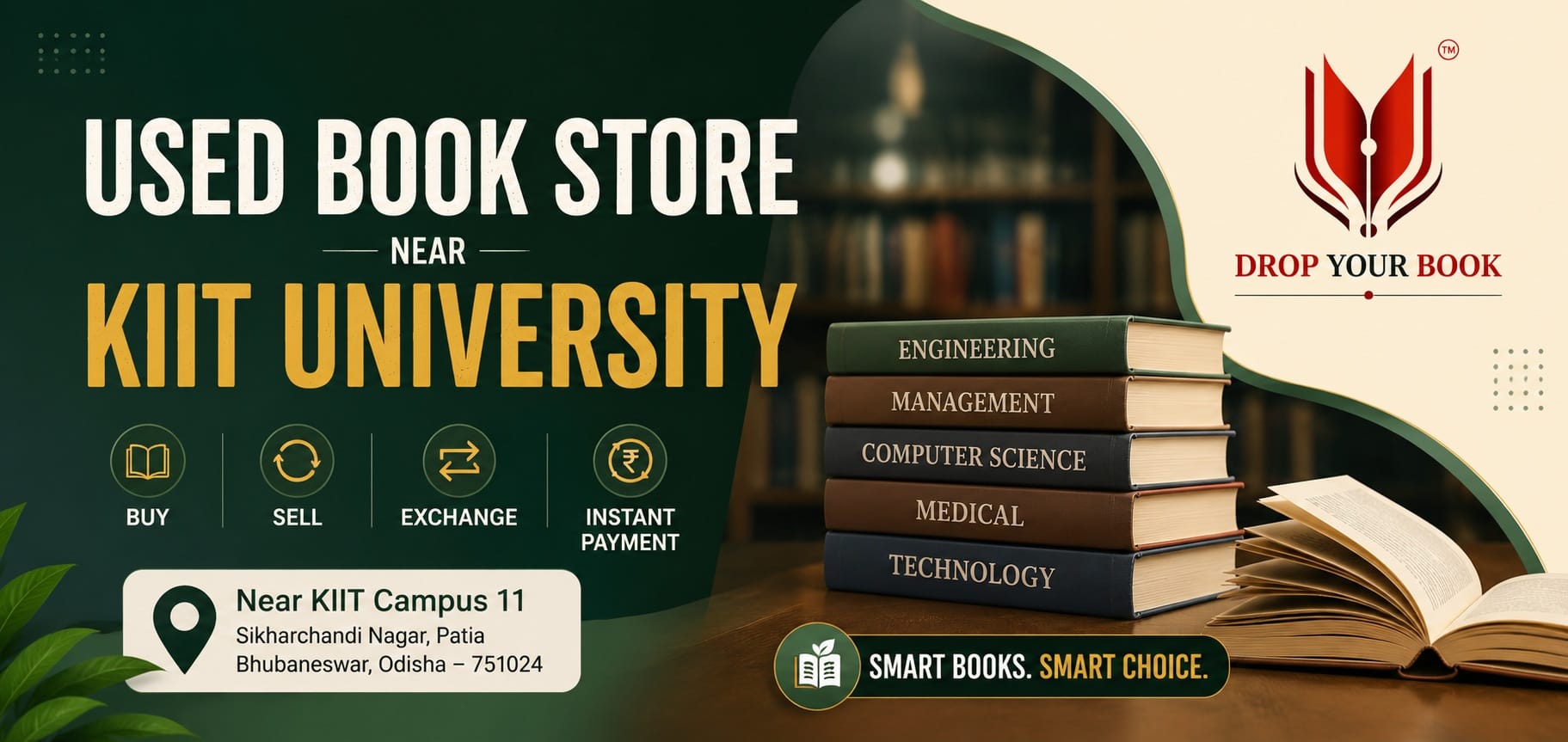 Used Book Store Near KIIT University